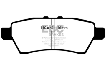 Picture of EBC 05-12 Nissan Pathfinder 4-0 Ultimax2 Rear Brake Pads