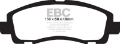 Picture of EBC 05-14 Honda Ridgeline 3-5 Extra Duty Front Brake Pads