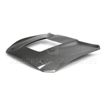 Picture of Anderson Composites 2020 Mustang Shelby GT500 Double Sided Carbon Fiber Hood