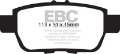 Picture of EBC 05-14 Honda Ridgeline 3-5 Greenstuff Rear Brake Pads