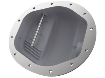 Picture of aFe Pro Series GMCH 9-5 Rear Diff Cover Black w-Mach Fins & Gear Oil 19-20 GM Silverado-Sierra 1500