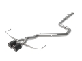 Picture of aFe Takeda Exhaust Cat-Back 19-20 Hyundai Veloster 304SS Carbon Fiber Dual Tips Exhaust