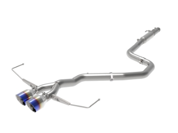 Picture of aFe Takeda Exhaust Cat-Back 19-20 Hyundai Veloster 304SS Blue Flame Dual Tips Exhaust