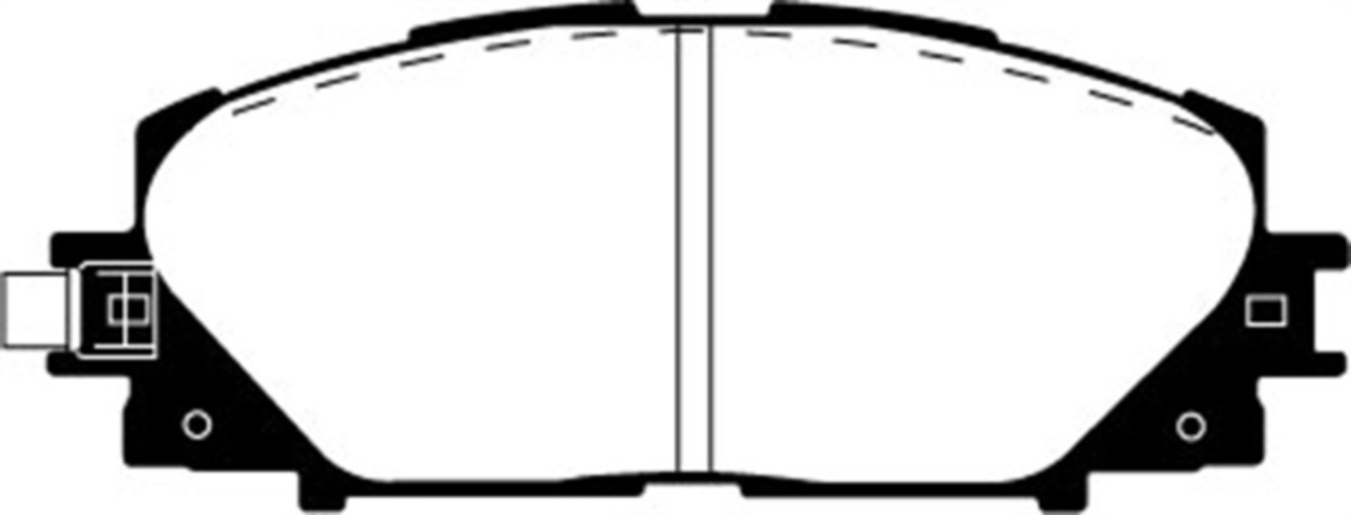 Picture of EBC 06+ Toyota Yaris 1-5 Greenstuff Front Brake Pads