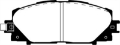 Picture of EBC 06+ Toyota Yaris 1-5 Greenstuff Front Brake Pads