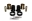 Picture of Energy Suspension GM Rear Upper Control Arm Bushing Assy - Black