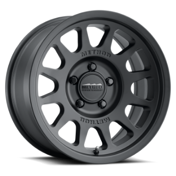 Picture of Method MR703 17x7-5 +50mm Offset 5x160 65mm CB Matte Black Wheel