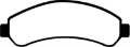 Picture of EBC 98-05 Chevrolet Blazer 4-3 2WD Ultimax2 Front Brake Pads