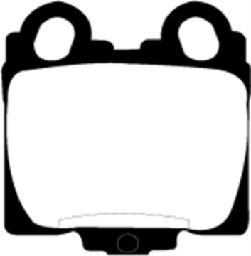 Picture of EBC 98-05 Lexus GS300 3-0 Ultimax2 Rear Brake Pads