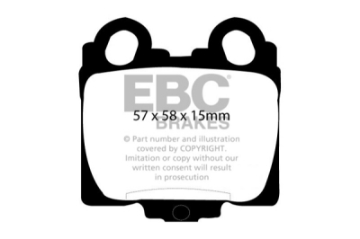 Picture of EBC 98-05 Lexus GS300 3-0 Ultimax2 Rear Brake Pads