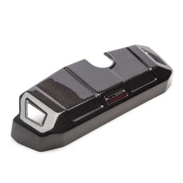 Picture of Cobb 17-20 Ford F-150 EcoBoost 3-5L-Raptor - 18-20 F-150 2-7L Redline Carbon Fiber Coolant Cover