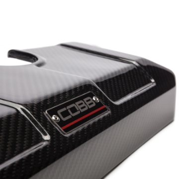 Picture of Cobb 17-20 Ford F-150 EcoBoost 3-5L-Raptor - 18-20 F-150 2-7L Redline Carbon Fiber Coolant Cover