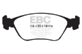 Picture of EBC 98-05 Volvo C70 2-3 Turbo T5 16in Wheels Ultimax2 Front Brake Pads
