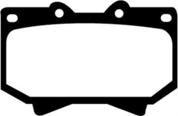Picture of EBC 98-07 Lexus LX470 4-7 Ultimax2 Front Brake Pads
