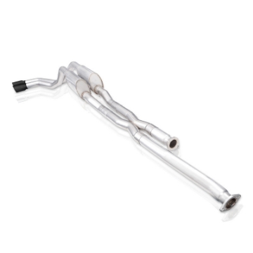 Picture of Stainless Works 2014+ Toyota Tundra 5-7L Legend Series Cat-Back Exhaust w-Black Tips