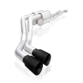 Picture of Stainless Works 2014+ Toyota Tundra 5-7L Redline Series Cat-Back Exhaust w-Black Tips