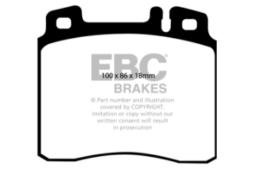 Picture of EBC 98-99 Mercedes-Benz CL500 5-0 Ultimax2 Front Brake Pads