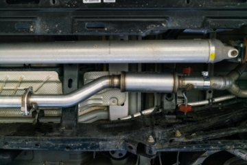 Picture of MBRP 3in Single in-out Muffler Replacement, 19-20 Ram 1500 5-7L, High Flow, T409