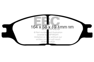 Picture of EBC 99-00 Ford Windstar 3-0 Ultimax2 Front Brake Pads