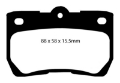 Picture of EBC 06-07 Lexus GS300 3-0 Redstuff Rear Brake Pads
