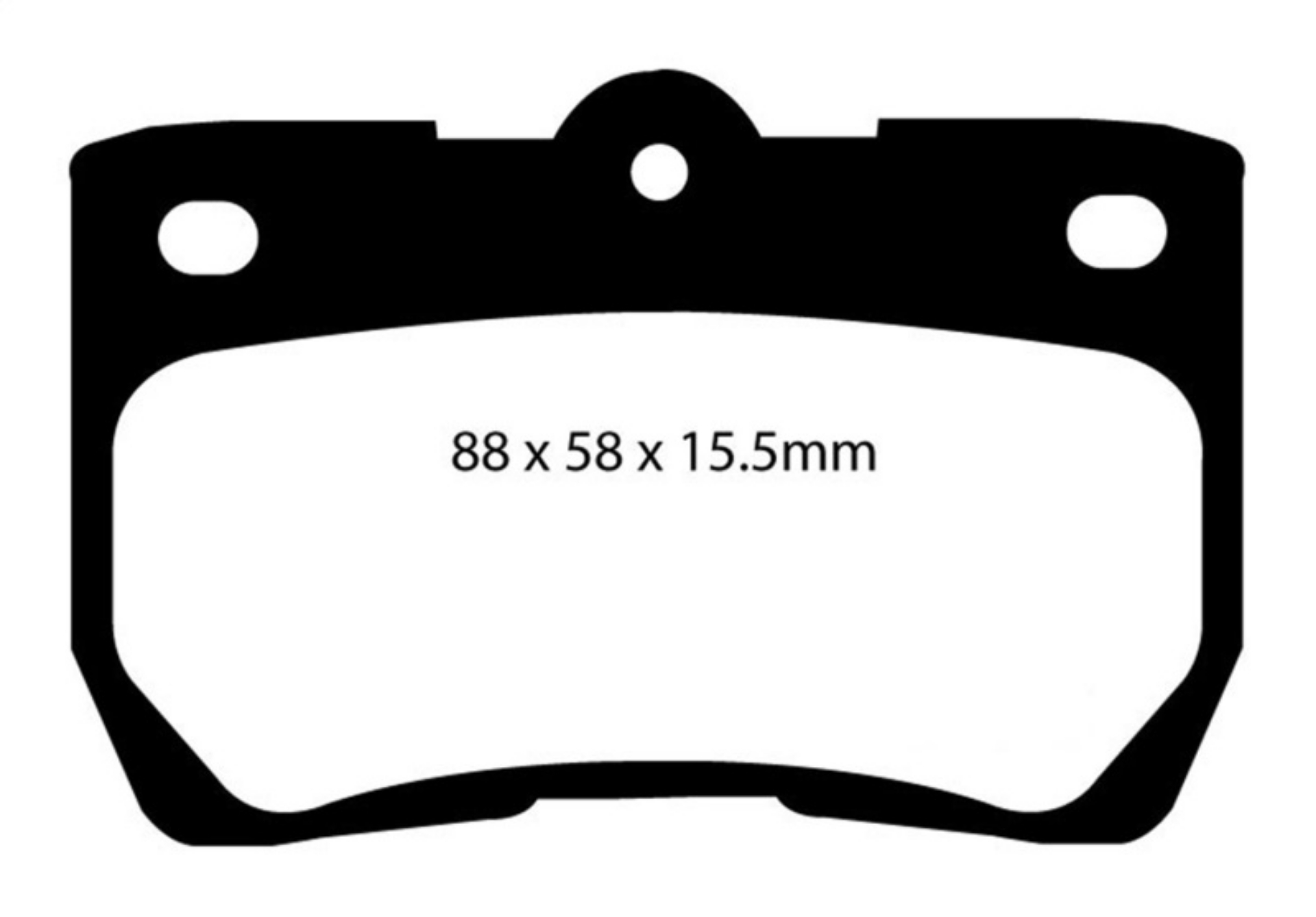 Picture of EBC 06-07 Lexus GS300 3-0 Redstuff Rear Brake Pads