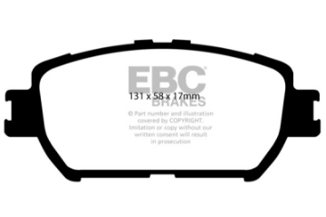 Picture of EBC 06-07 Lexus GS300 3-0 Ultimax2 Front Brake Pads
