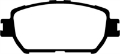Picture of EBC 06-07 Lexus GS300 3-0 Yellowstuff Front Brake Pads