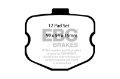 Picture of EBC 06-08 Chevrolet Corvette C6 7-0 Z06 Redstuff Front Brake Pads