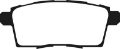 Picture of EBC 06-08 Ford Edge 3-5 2WD Greenstuff Rear Brake Pads