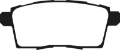 Picture of EBC 06-08 Ford Edge 3-5 2WD Greenstuff Rear Brake Pads