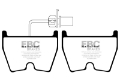 Picture of EBC 06-09 Audi RS4 4-2 Cast Iron Rotors Yellowstuff Front Brake Pads