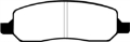 Picture of EBC 06-09 Buick Lucerne 3-8 Greenstuff Rear Brake Pads