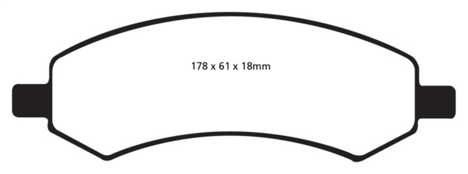 Picture of EBC 06-09 Chrysler Aspen 4-7 Yellowstuff Front Brake Pads