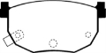 Picture of EBC 99-01 Hyundai Elantra 2-0 Ultimax2 Rear Brake Pads