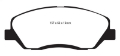 Picture of EBC 06-09 Hyundai Entourage 3-8 Greenstuff Front Brake Pads