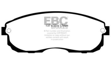 Picture of EBC 99-01 Infiniti G20 2-0 Ultimax2 Front Brake Pads
