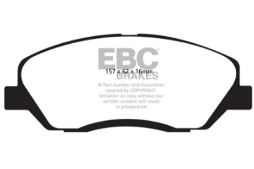 Picture of EBC 06-09 Hyundai Entourage 3-8 Ultimax2 Front Brake Pads