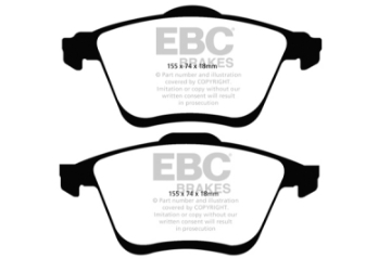 Picture of EBC 06-09 Mazda 6 2-3 Turbo Mazdaspeed Ultimax2 Front Brake Pads