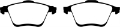 Picture of EBC 06-09 Mazda 6 2-3 Turbo Mazdaspeed Yellowstuff Front Brake Pads