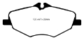 Picture of EBC 06-09 Mercedes-Benz E320 3-0 TD Yellowstuff Front Brake Pads