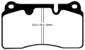 Picture of EBC 06-09 Volkswagen Touareg 3-6 2 pin holes at top of backplate Ultimax2 Front Brake Pads
