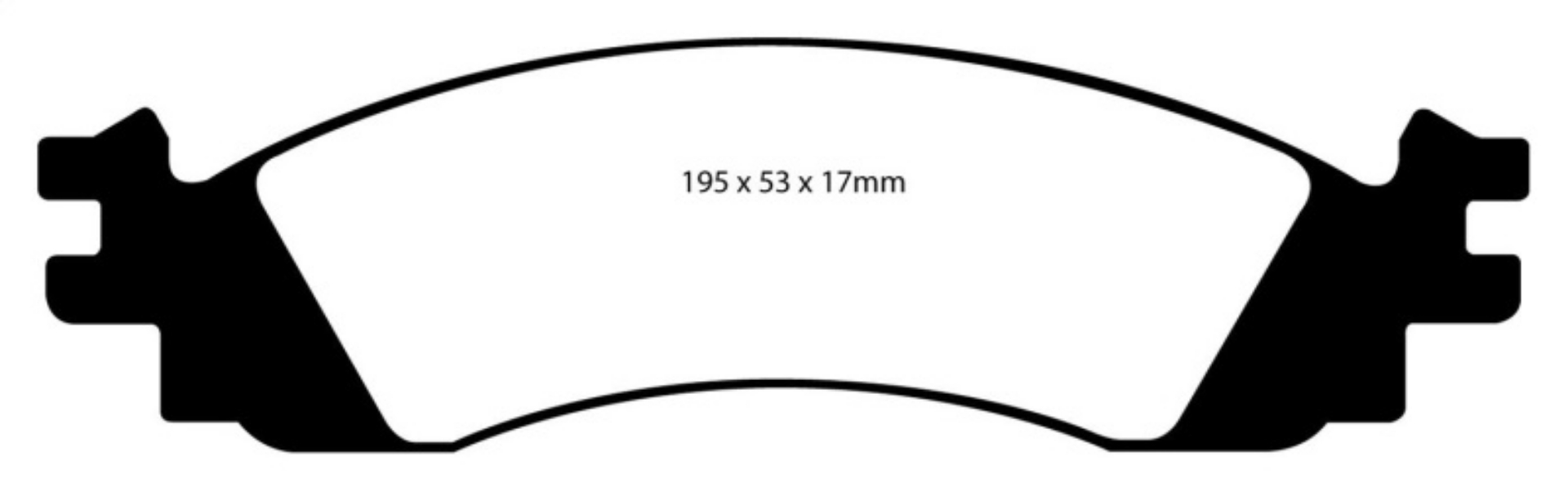 Picture of EBC 06-10 Ford Explorer 4-0 2WD Greenstuff Front Brake Pads