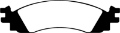 Picture of EBC 06-10 Ford Explorer 4-0 2WD Yellowstuff Front Brake Pads