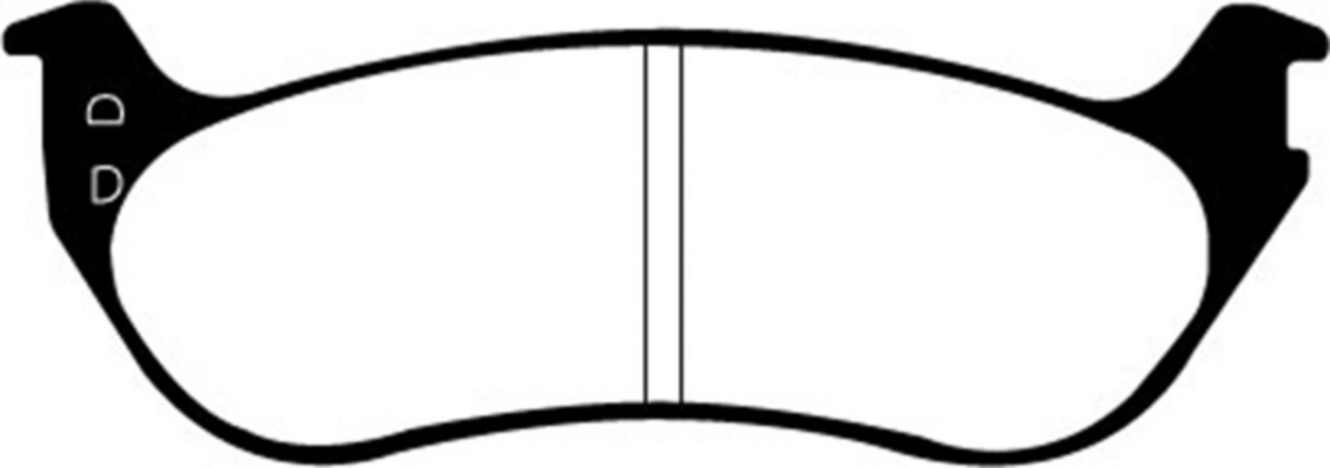 Picture of EBC 06-10 Ford Explorer 4-0 2WD Yellowstuff Rear Brake Pads