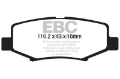 Picture of EBC 06-11 Dodge Nitro 3-7 Greenstuff Rear Brake Pads
