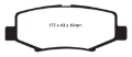 Picture of EBC 06-11 Dodge Nitro 3-7 Yellowstuff Rear Brake Pads