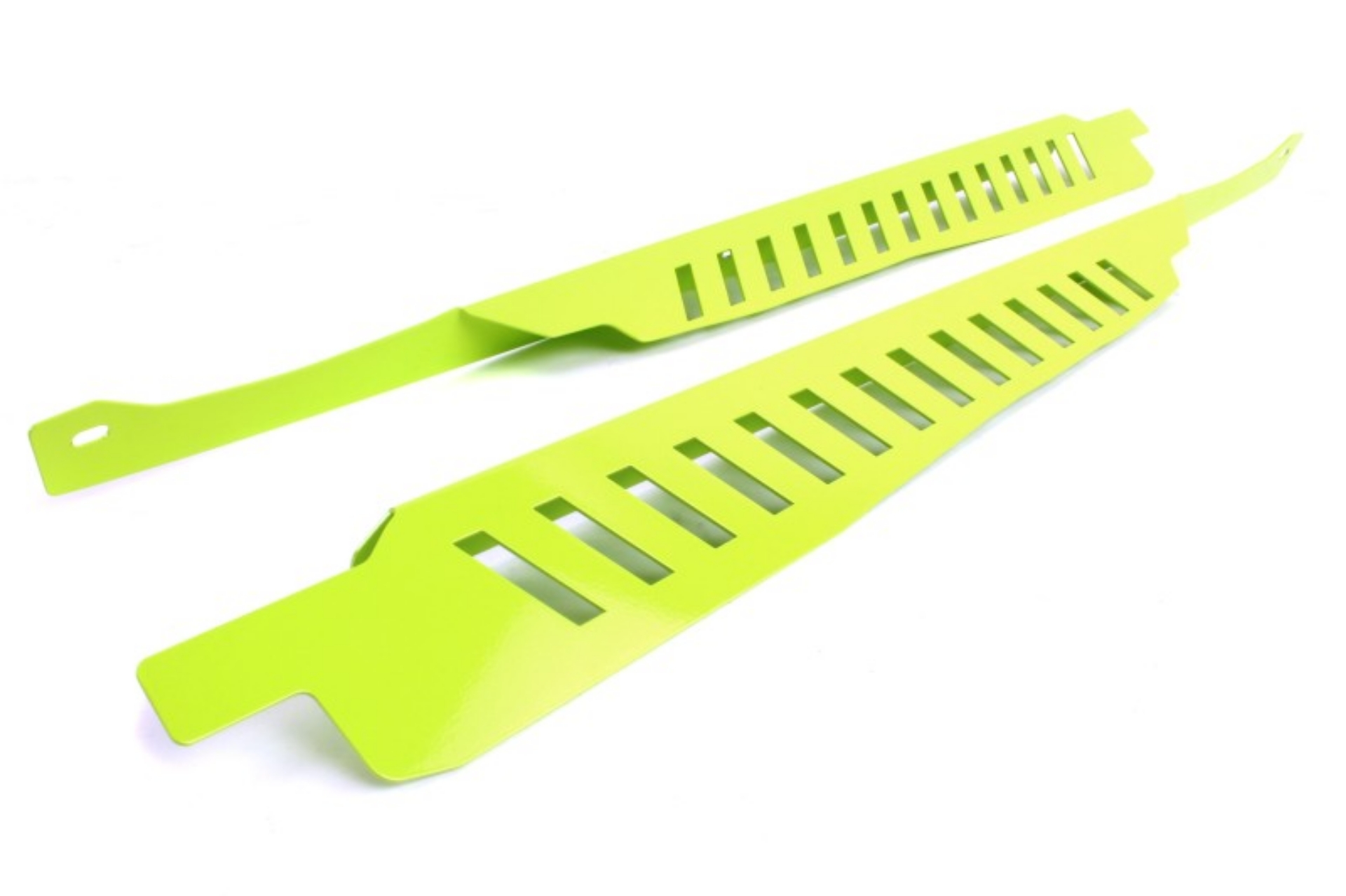 Picture of PERRIN 08-14 Subaru WRX-STI - 08-11 Impreza Fender Shroud Set - Neon Yellow