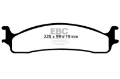 Picture of EBC 06-11 Dodge Ram 1500 Mega Cab 2WD Greenstuff Front Brake Pads