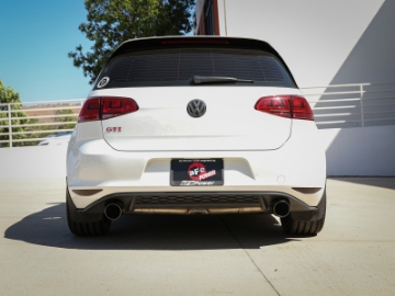 Picture of aFe MACHForce XP 3in-2-5in SS Exhaust Cat-Back 15-17 Volkswagen GTI MKVII L4-2-0L t - Black
