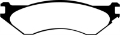 Picture of EBC 06-11 Dodge Ram 1500 Mega Cab 2WD Greenstuff Rear Brake Pads